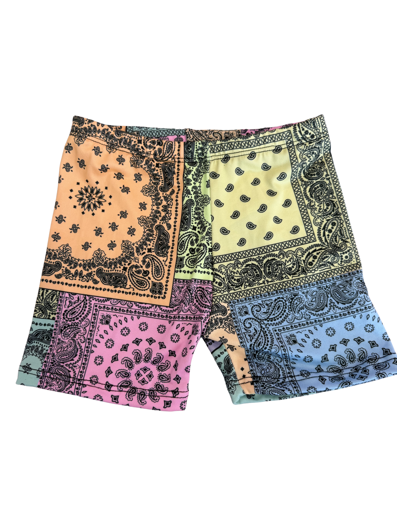 Social Butterfly Bandana Bike Shorts