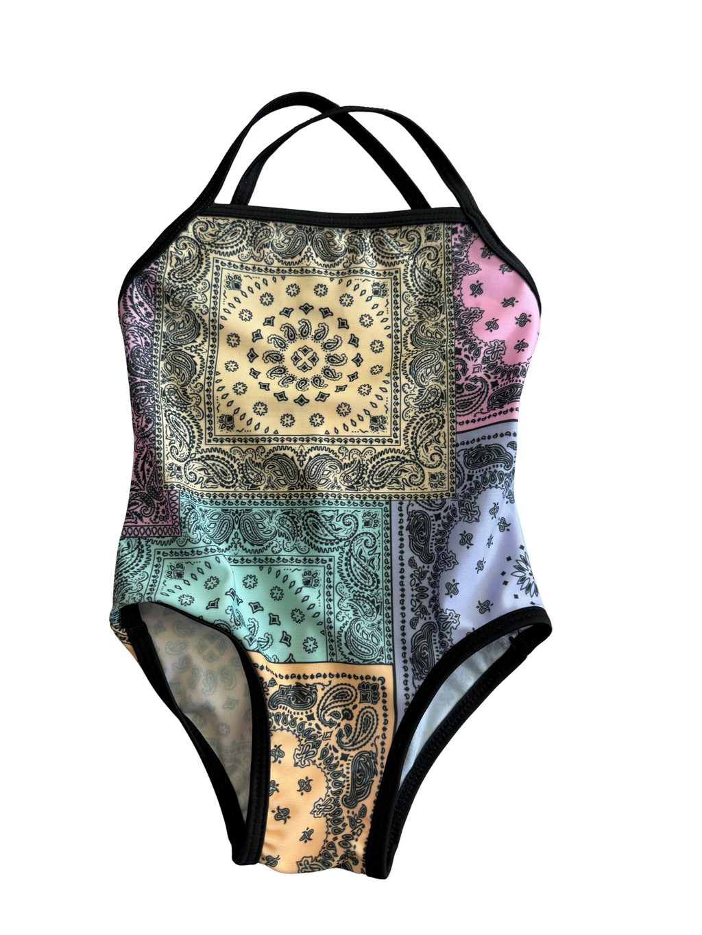 Social Butterfly Bandana Swimsuit