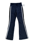 sls apparel denim flare with stripe