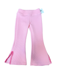 Sofi Pink Flare with Stitch Pants