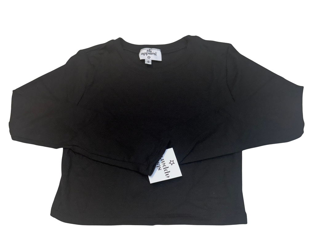 sls apparel L/S Rib Tee