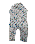 American Fit Fishing Polo Onesie