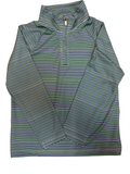 American Fit Green Stripe 1/4 Zip