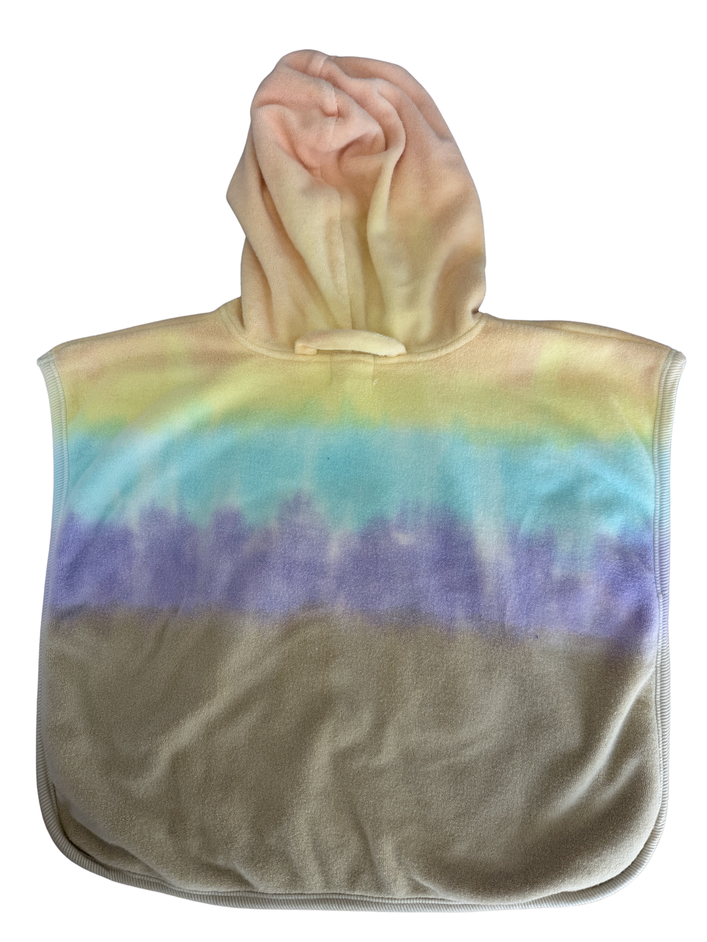 Paige Lauren Loop Terry Tie Dye Poncho