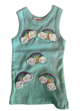 Haven Girl - Rainbow Crochet Lexi Tank
