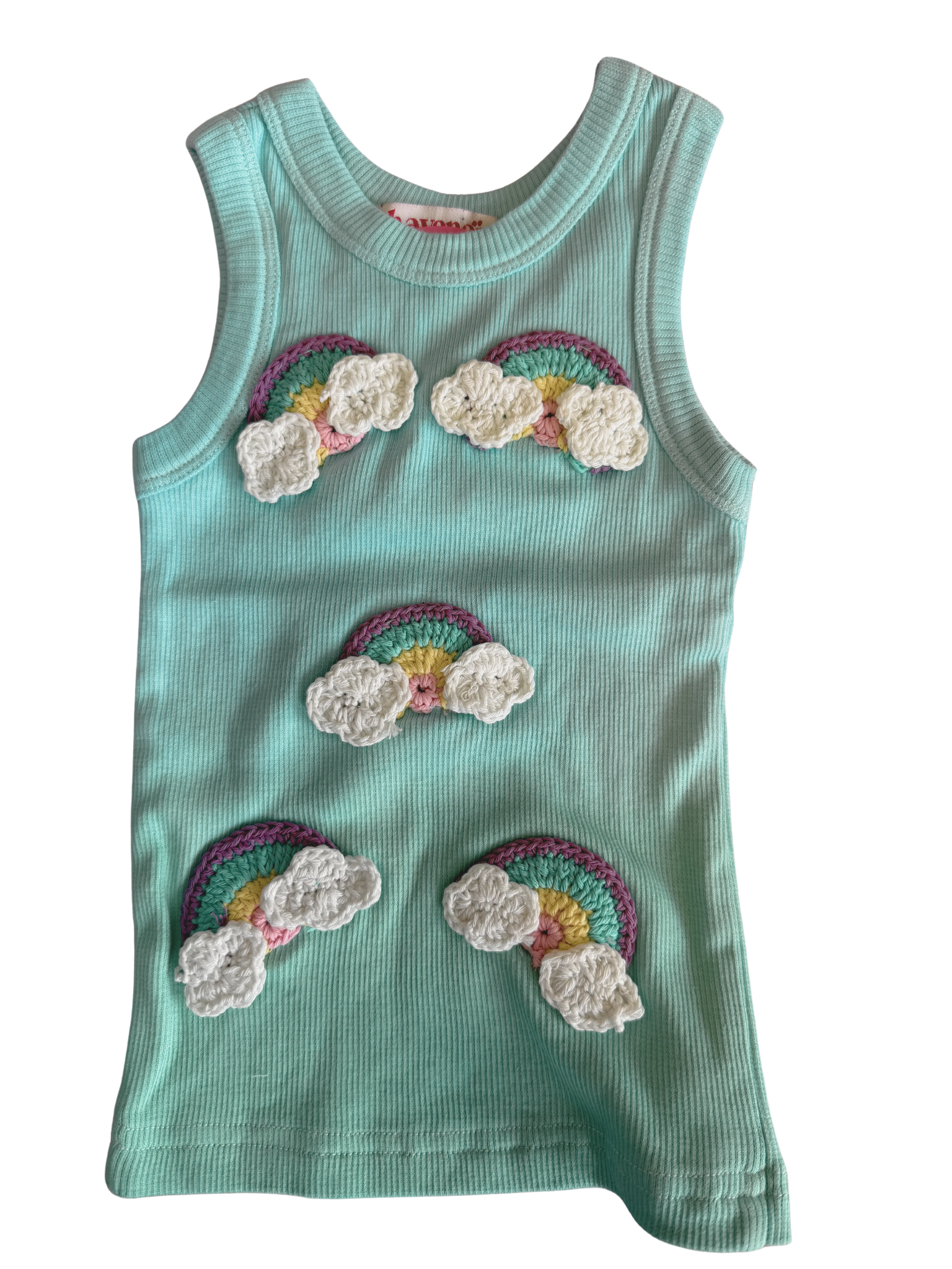 Haven Girl - Rainbow Crochet Lexi Tank