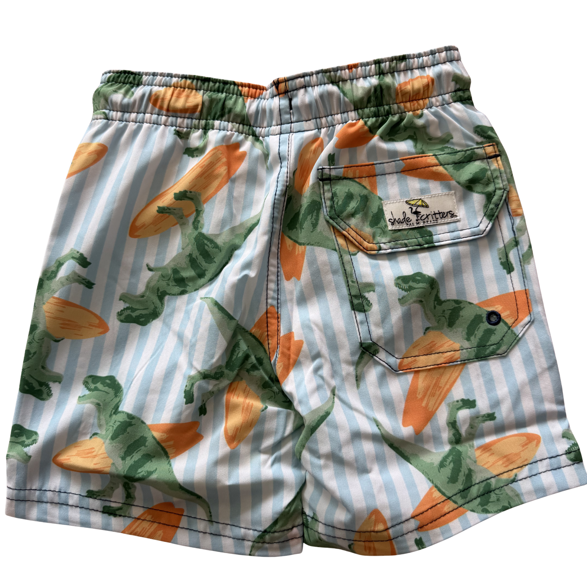 Shade Critters Hang Ten Dino Swim Trunk