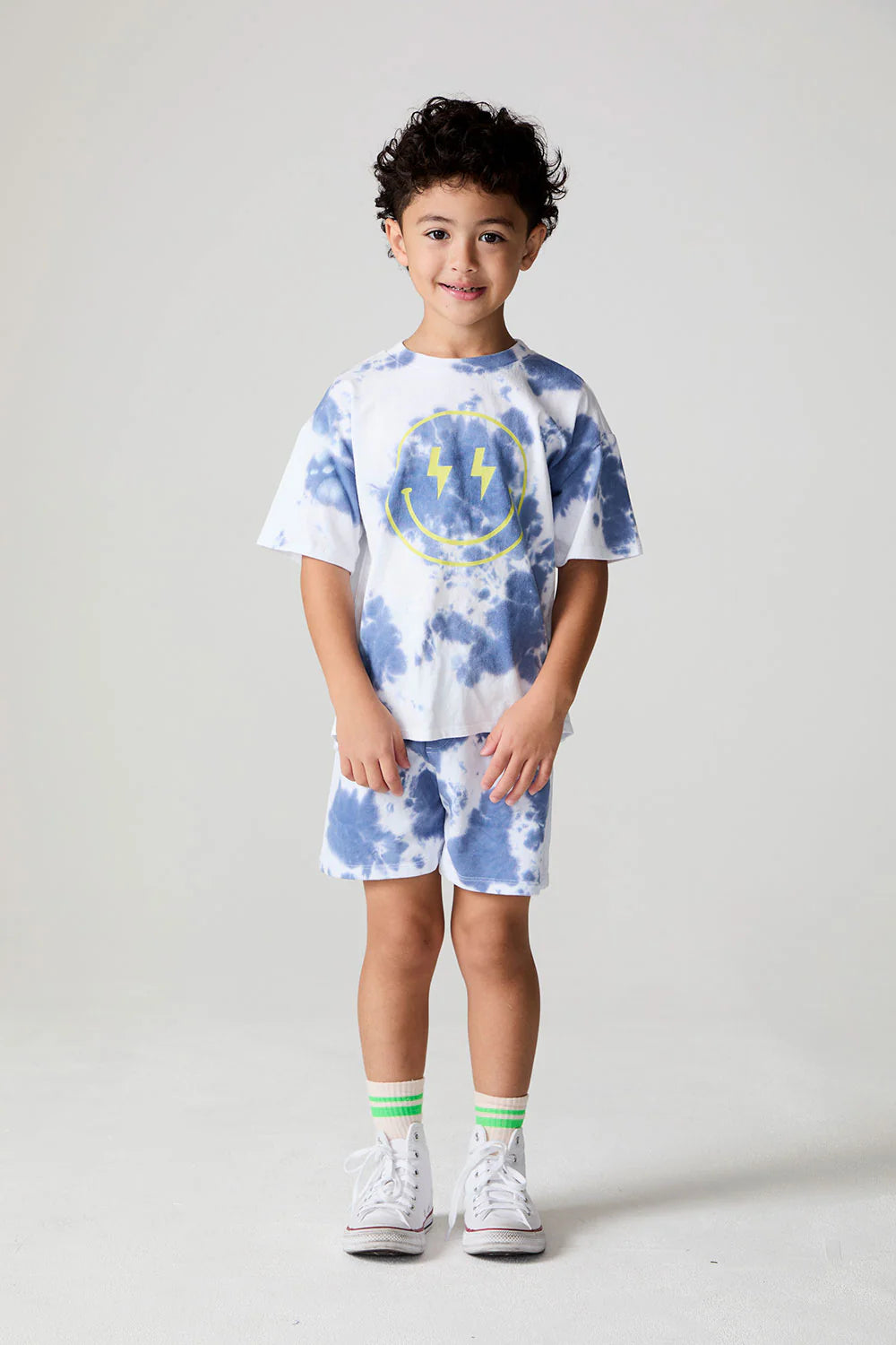 Chaser Smiley Tie Dye T-Shirt