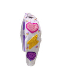 The Heady Chic Beaded Smiley Heart and Lightning Bolt Headband