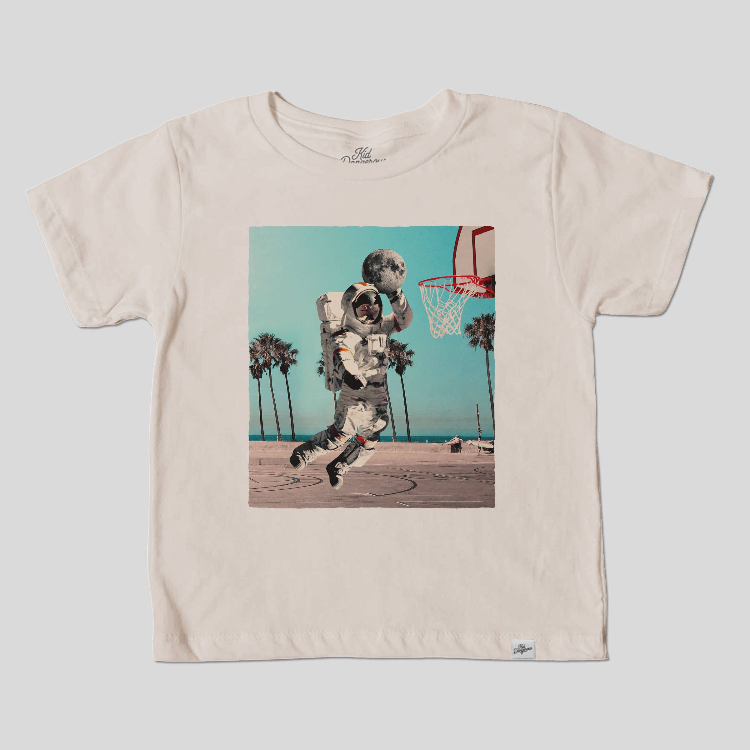 Kid Dangerous Astronaut Dunk T-Shirt