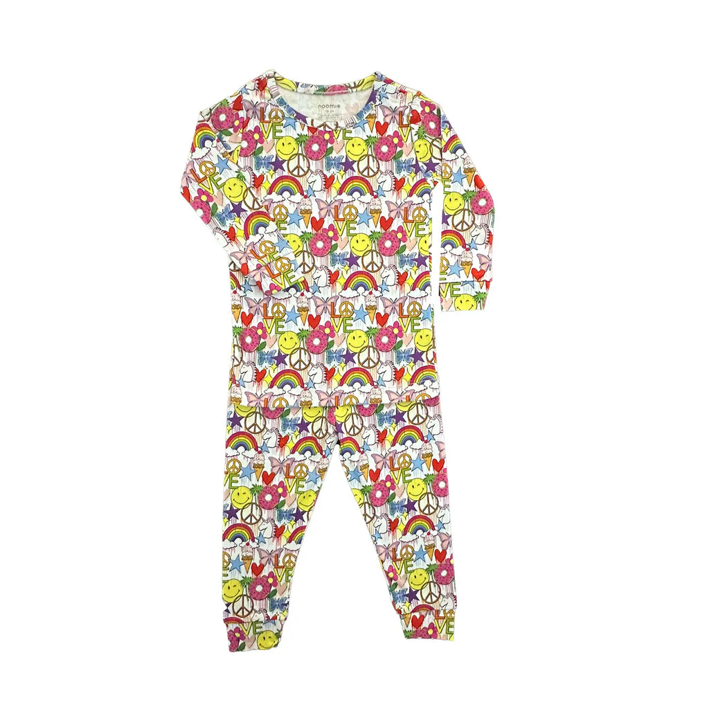 Noomie Girl Icon Drips PJ Set