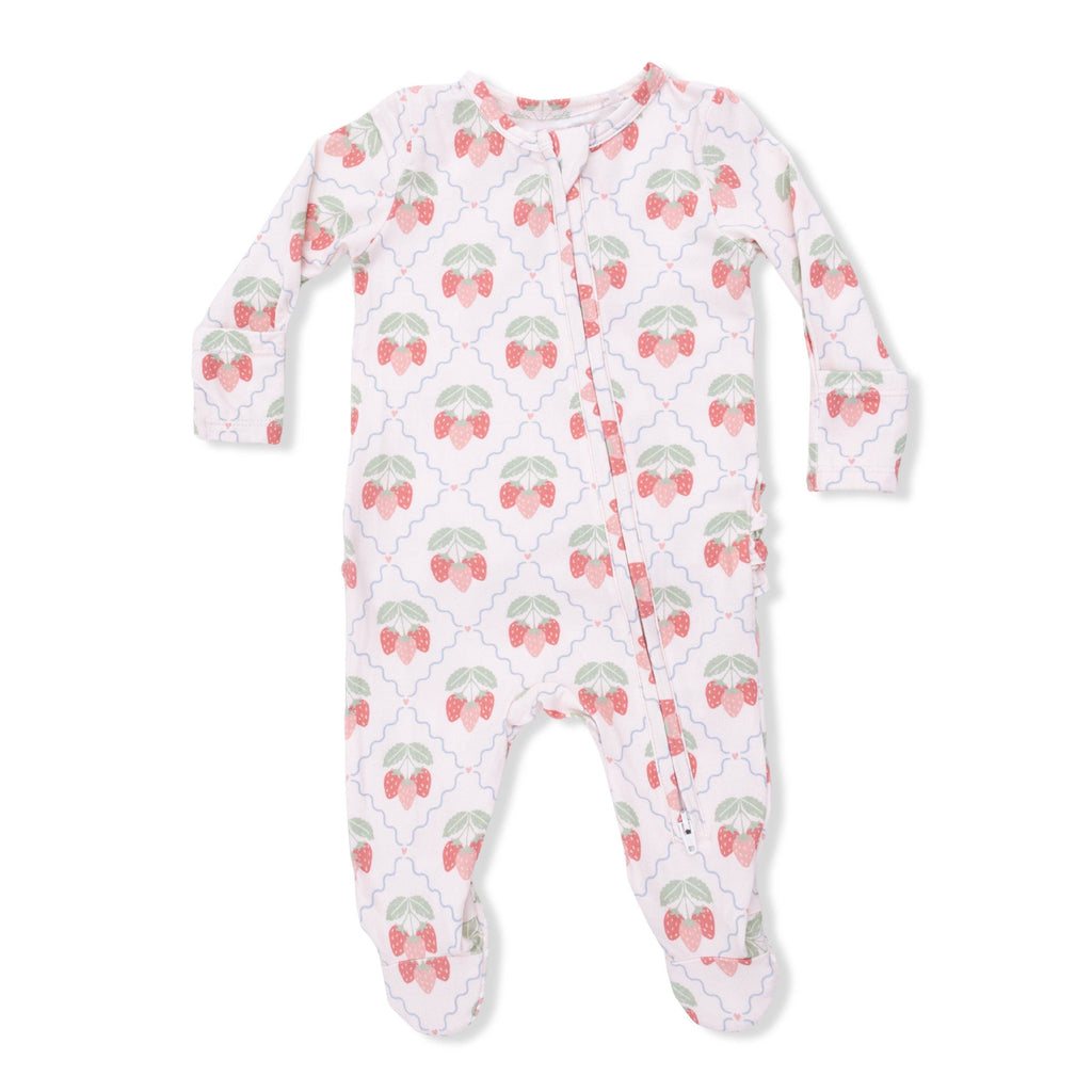 Angel Dear Sweet Strawberries Footie