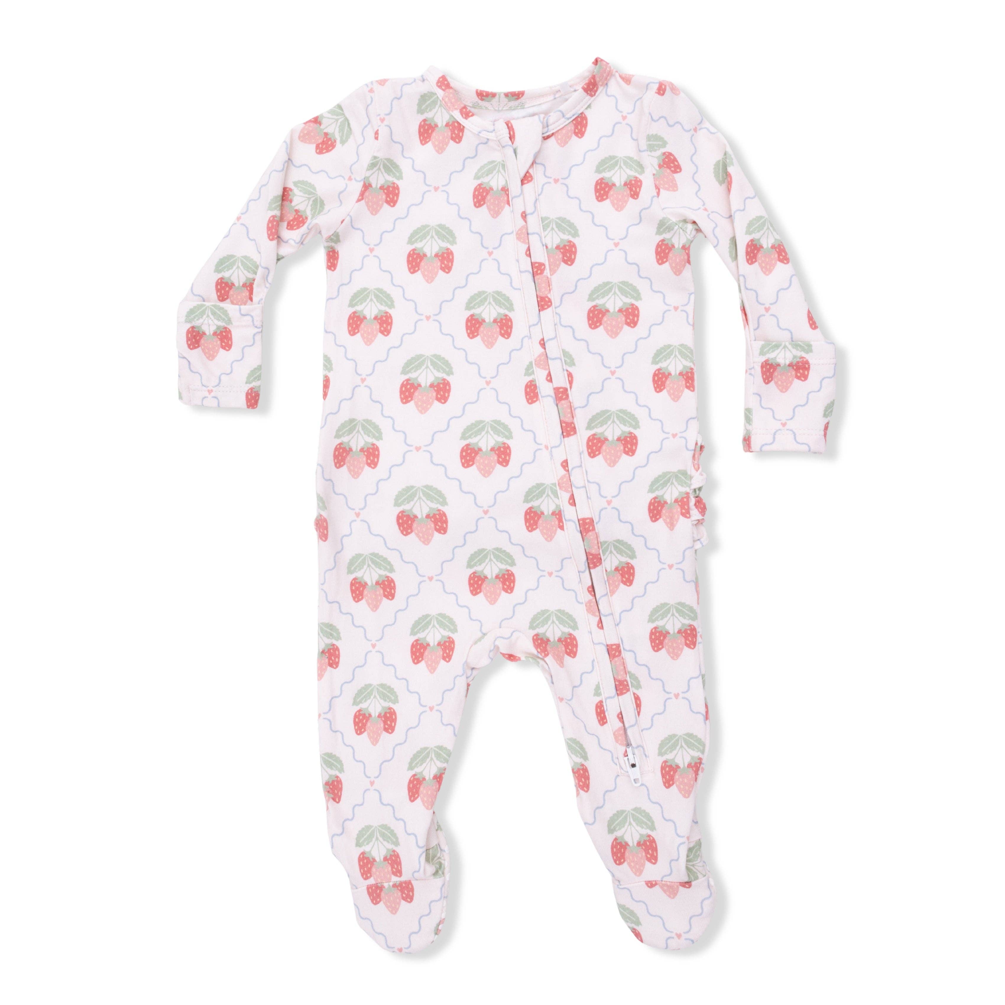 Angel Dear Sweet Strawberries Footie