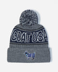 GOAT Bucket Head Pom Pom Beanie
