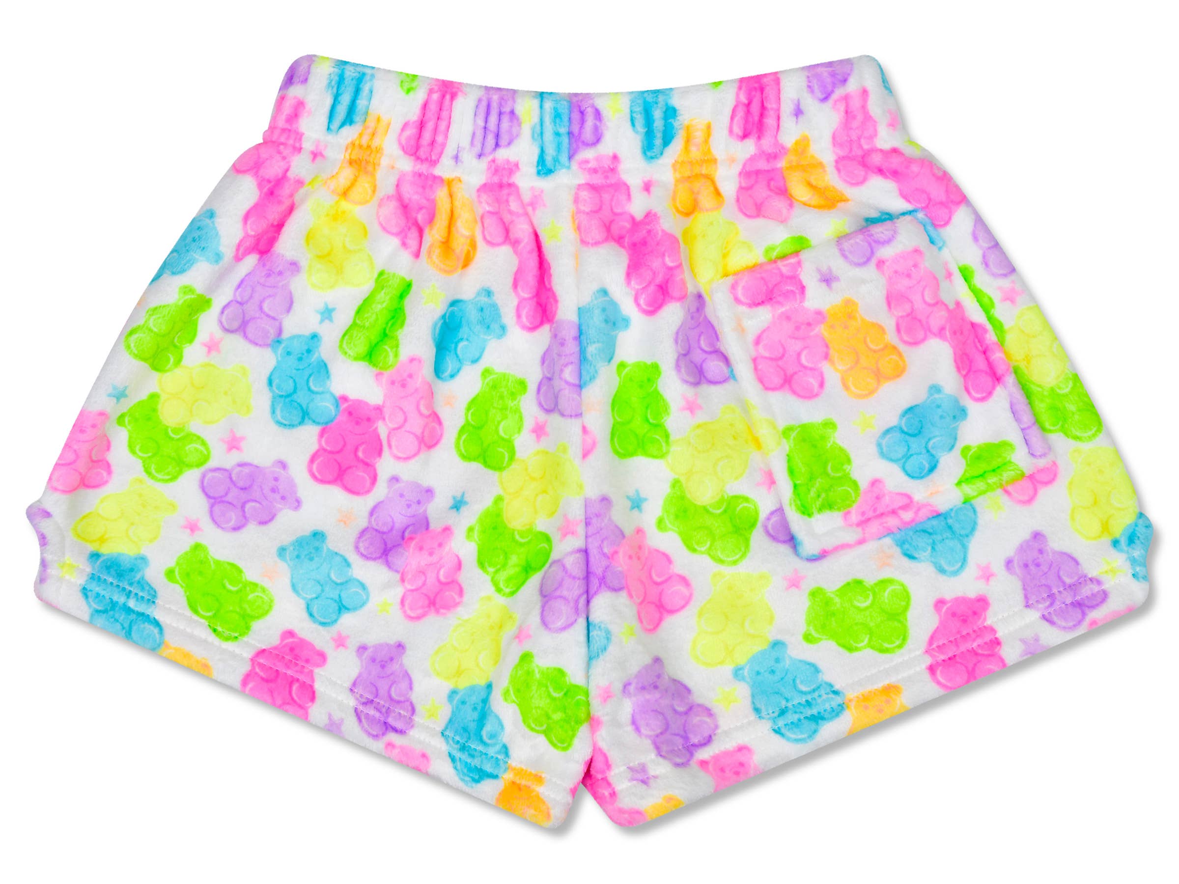 Iscream Yummy Gummy Plush Shorts (Small -(6-8))