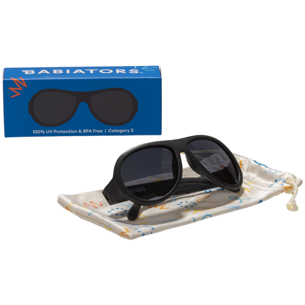 Jet Black Aviator