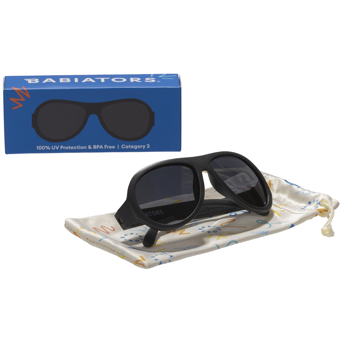 Jet Black Aviator