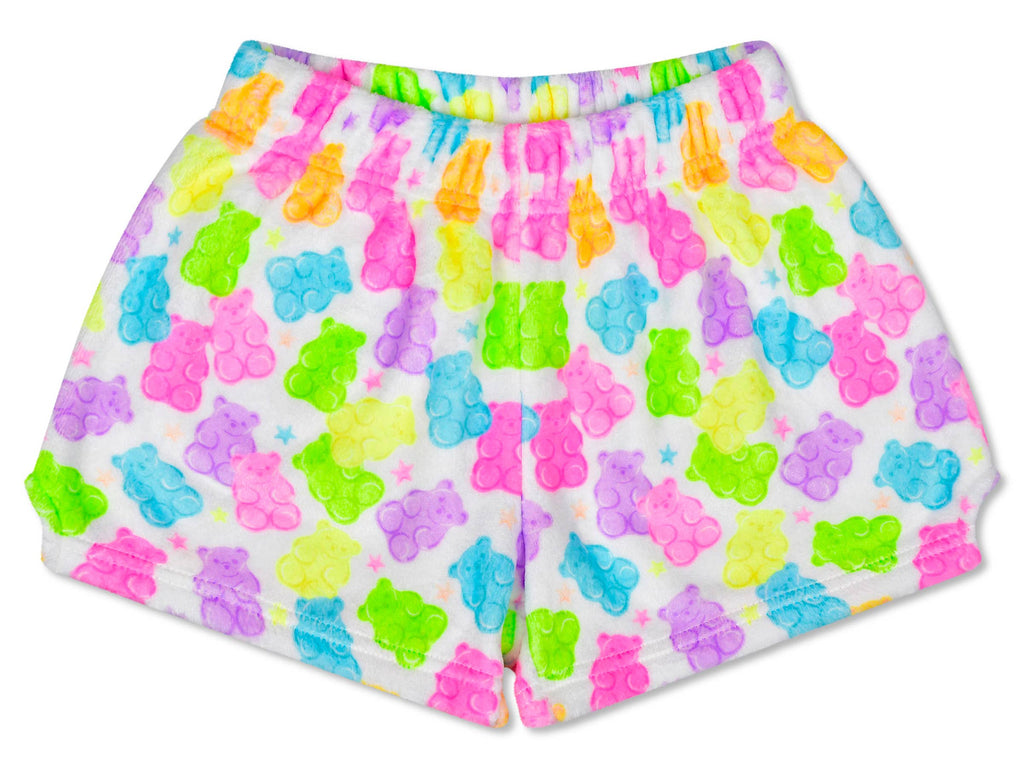 Iscream Yummy Gummy Plush Shorts (Small -(6-8))