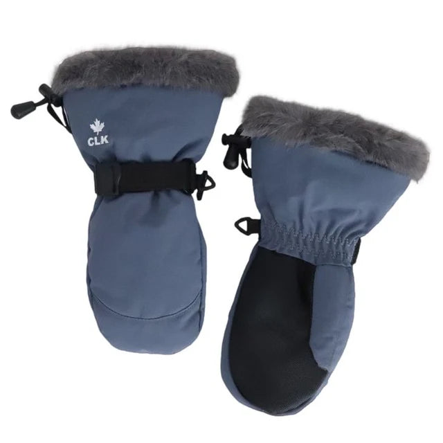 Cali Kids Fur Cuff Winter Mitten