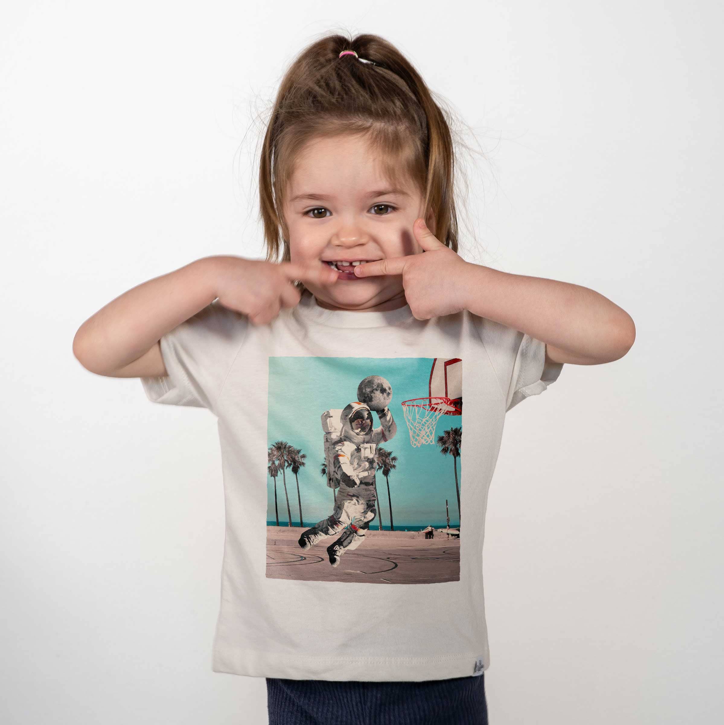 Kid Dangerous Astronaut Dunk T-Shirt