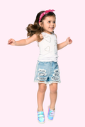 Hannah Banana Heart Rhinestone Tank Top