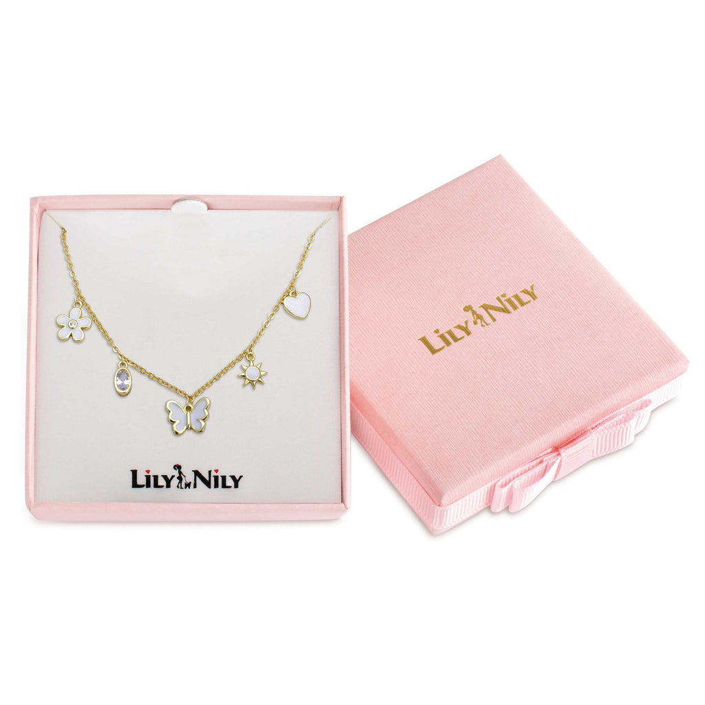 Summer Charms Necklace (White)