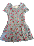 Social Butterly S/S Denim Flower Dress