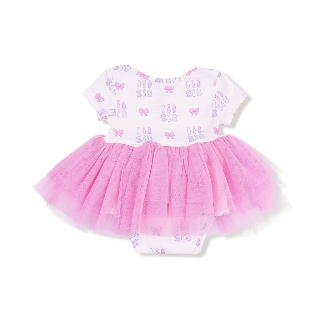 Angel Dear Lil Sis - Tutu Bodysuit Dress