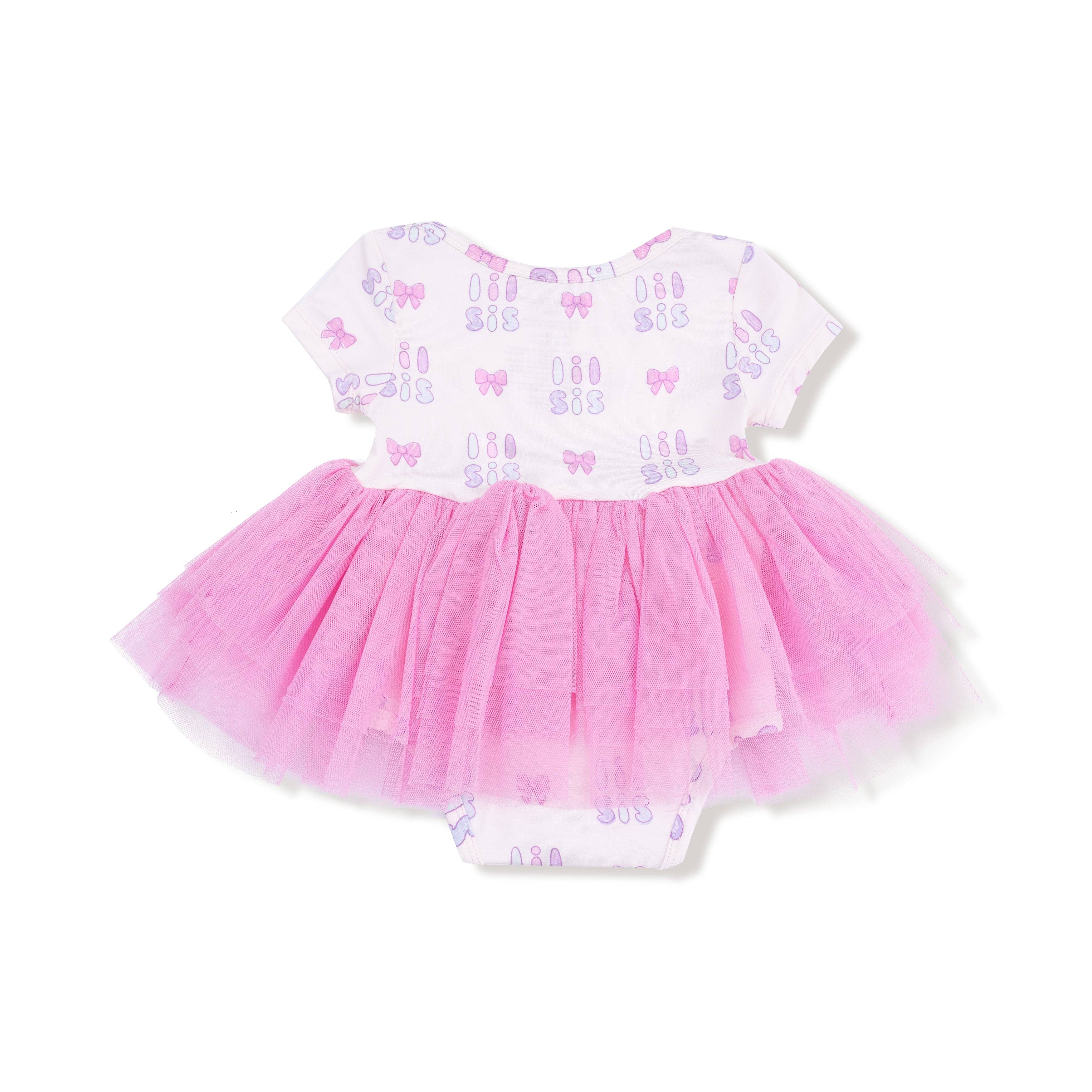 Angel Dear Lil Sis - Tutu Bodysuit Dress
