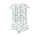 18 Holes Short Sleeve Pajama Set