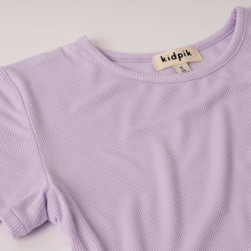 KidPik Ribbed Coco Top