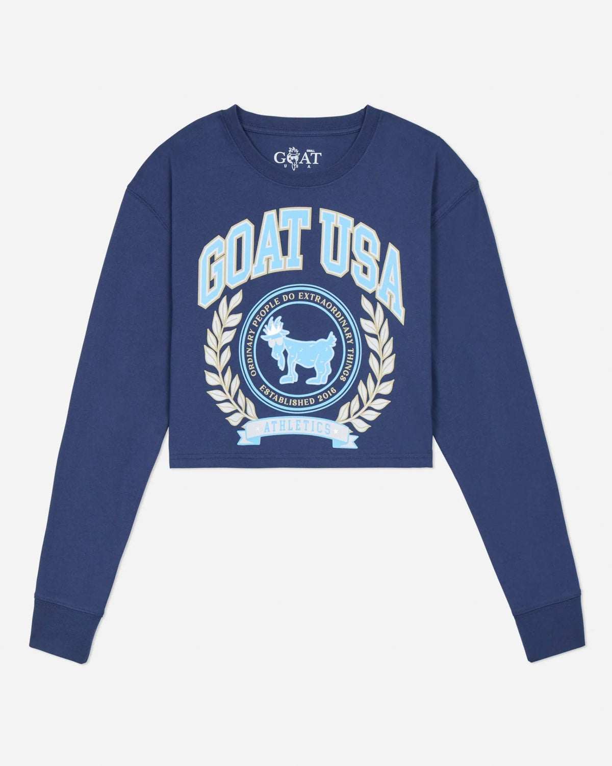 GOAT Girls Athletic Crop L/S