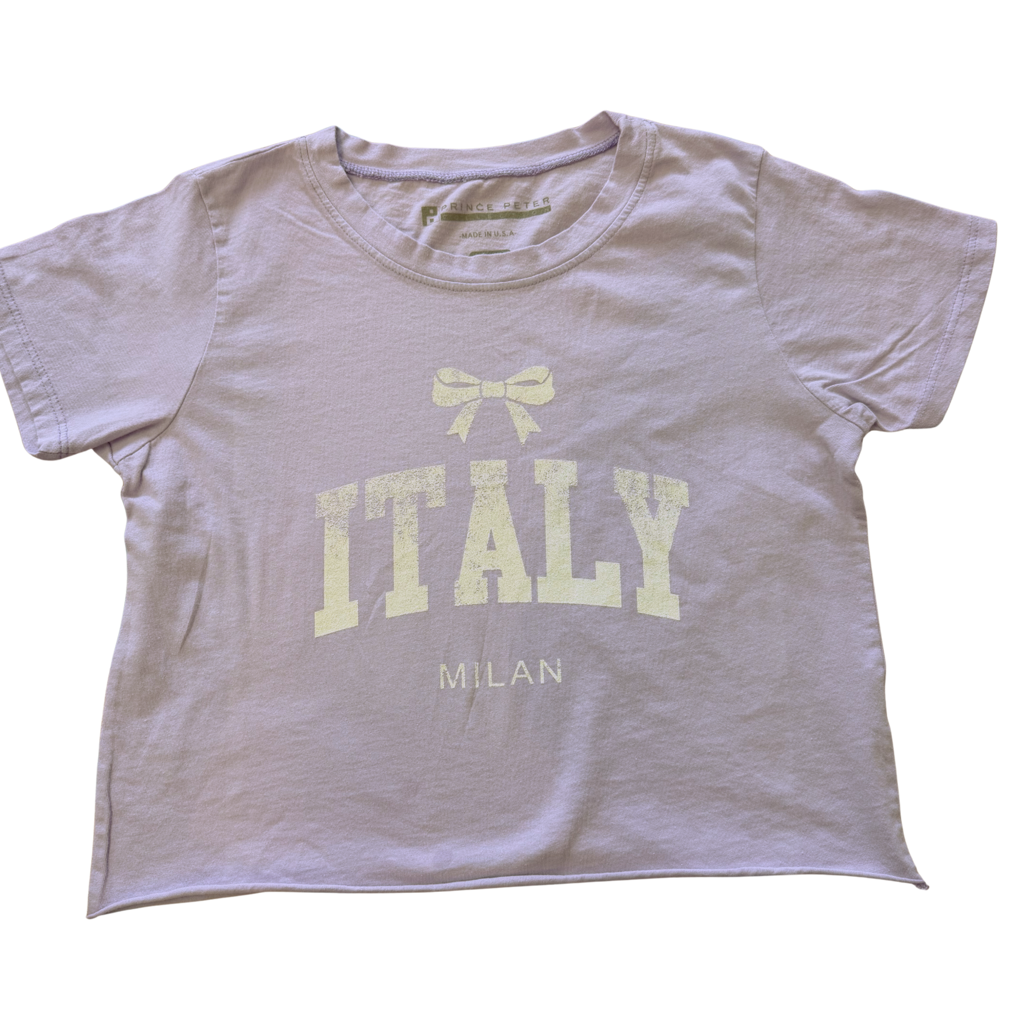 Prince Peter Italy Crop Tee