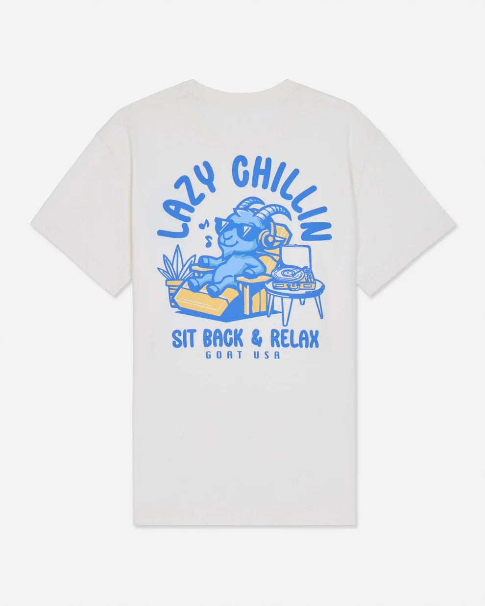 GOAT Kids' Lazy Chillin Sit Back & Relax T-Shirt