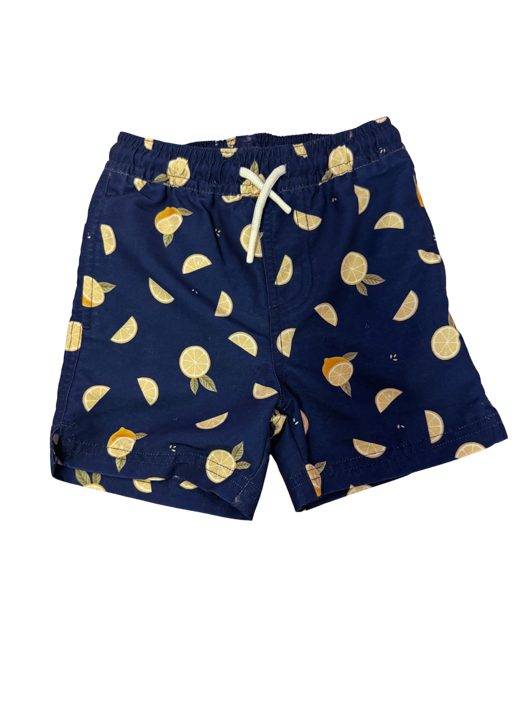 Petite Lem Lemon Swim Trunk
