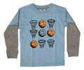 Mish Basketball Blue L/S