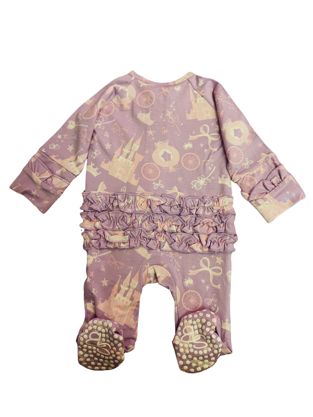 Sweet Bamboo Princess Ruffle Footie