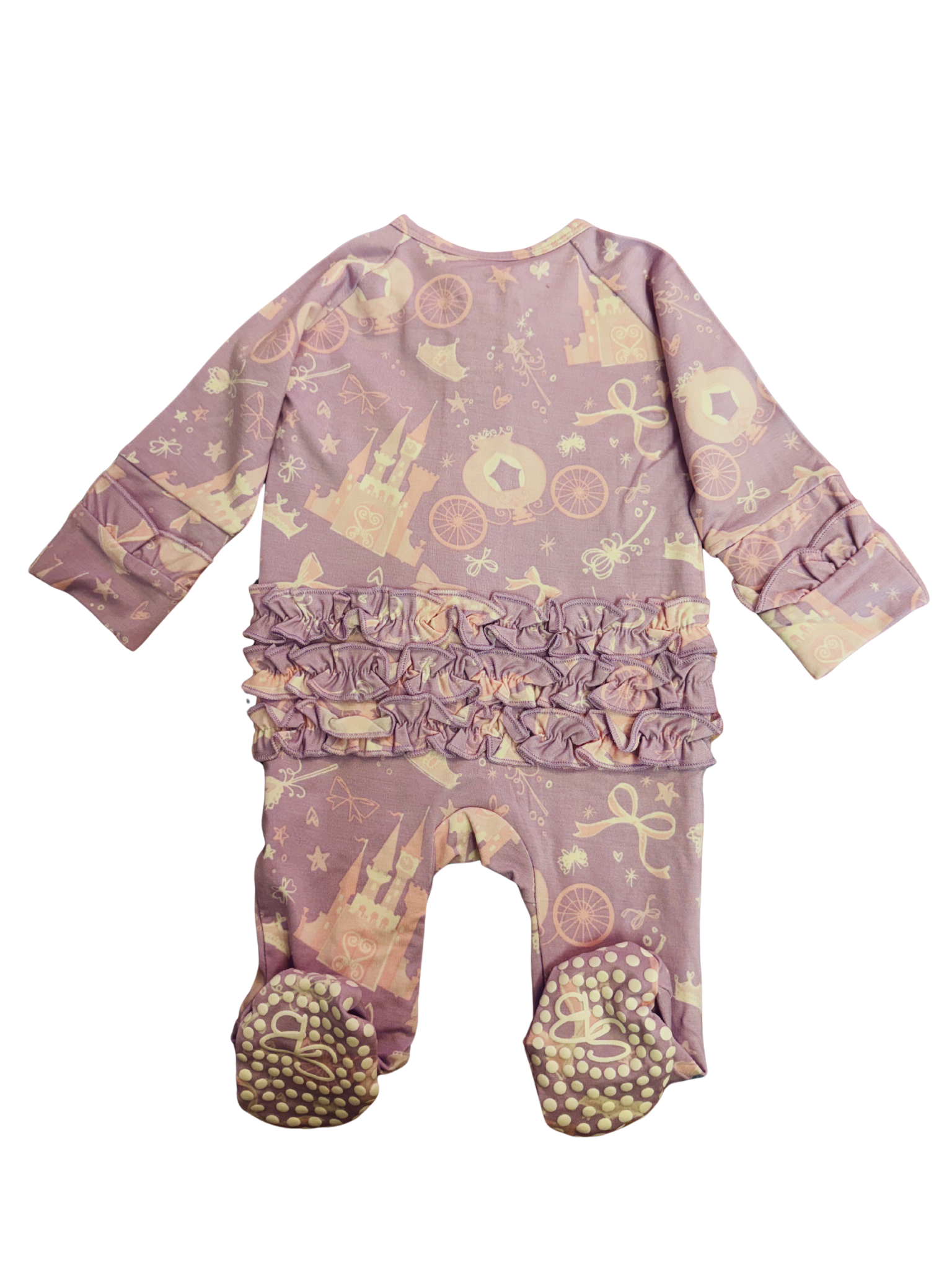 Sweet Bamboo Princess Ruffle Footie