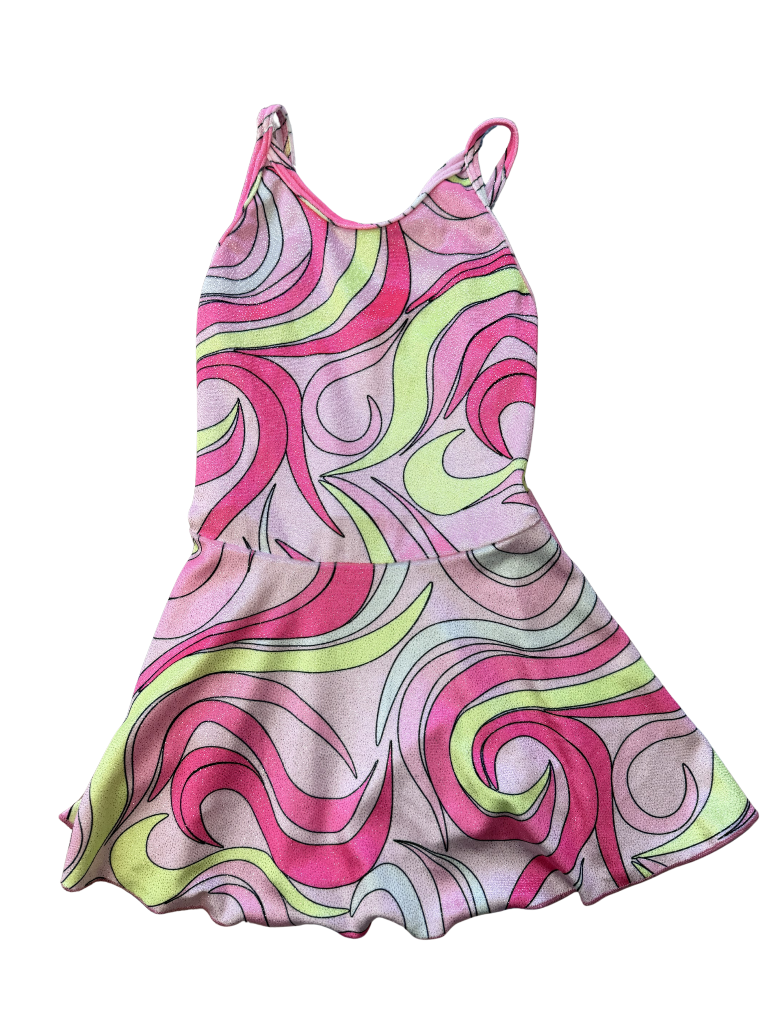 Social Butterfly Glitter Pucci Dress