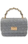 Tweed & Sequin Purse