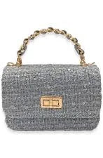 Tweed & Sequin Purse