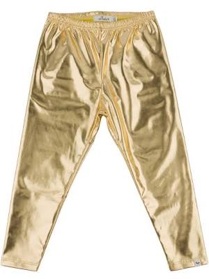 Oh Baby Metallic Gold Legging