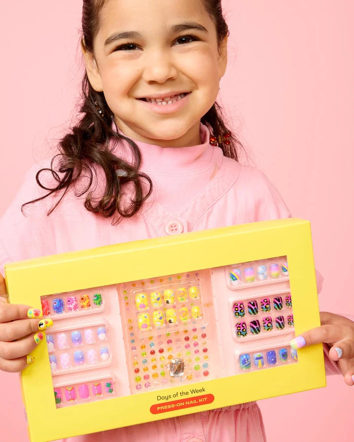 Super Smalls Days of the WeekPress On Nails Kit - Heartfelt