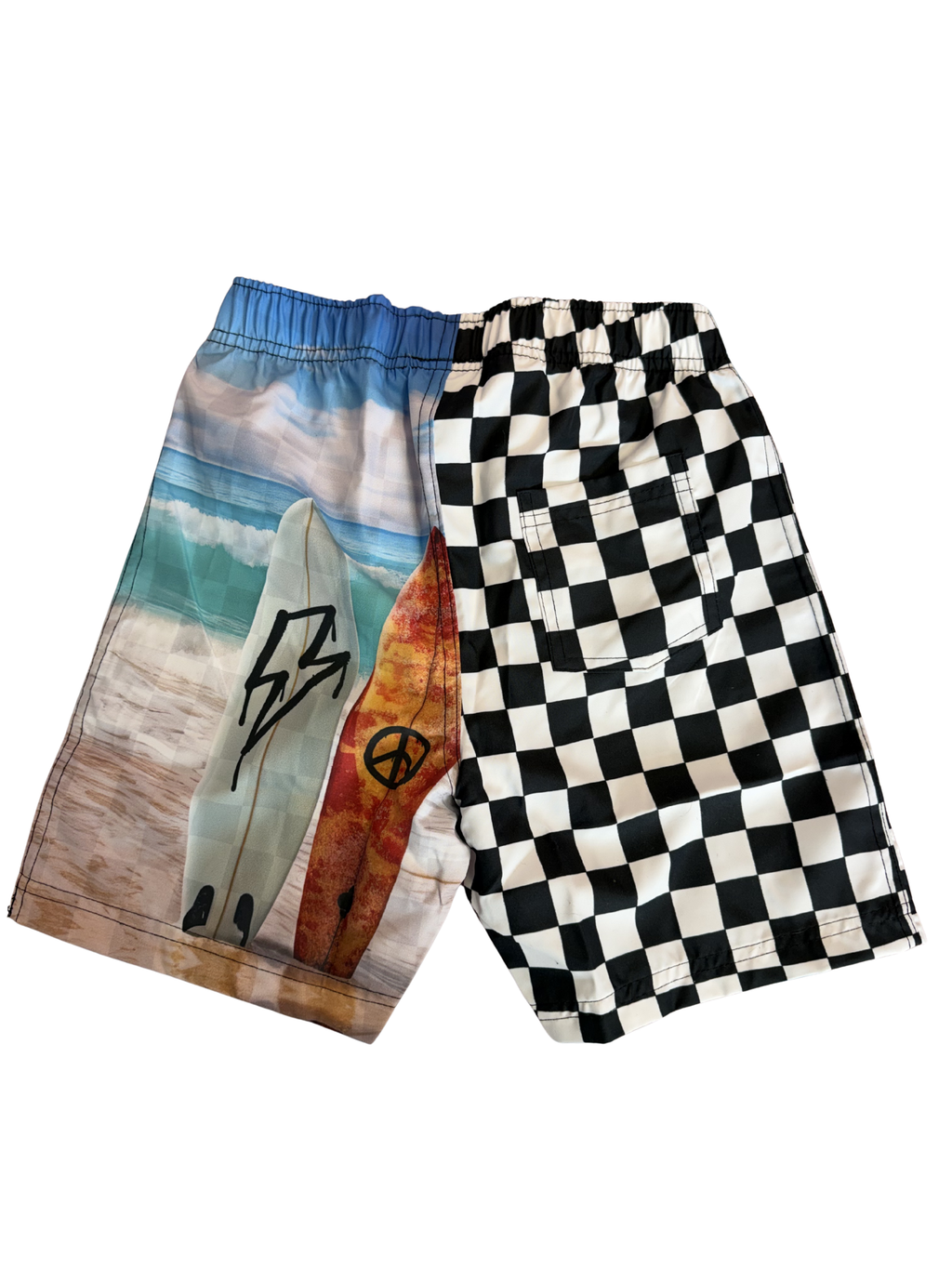 Mish Surf Check Board Short
