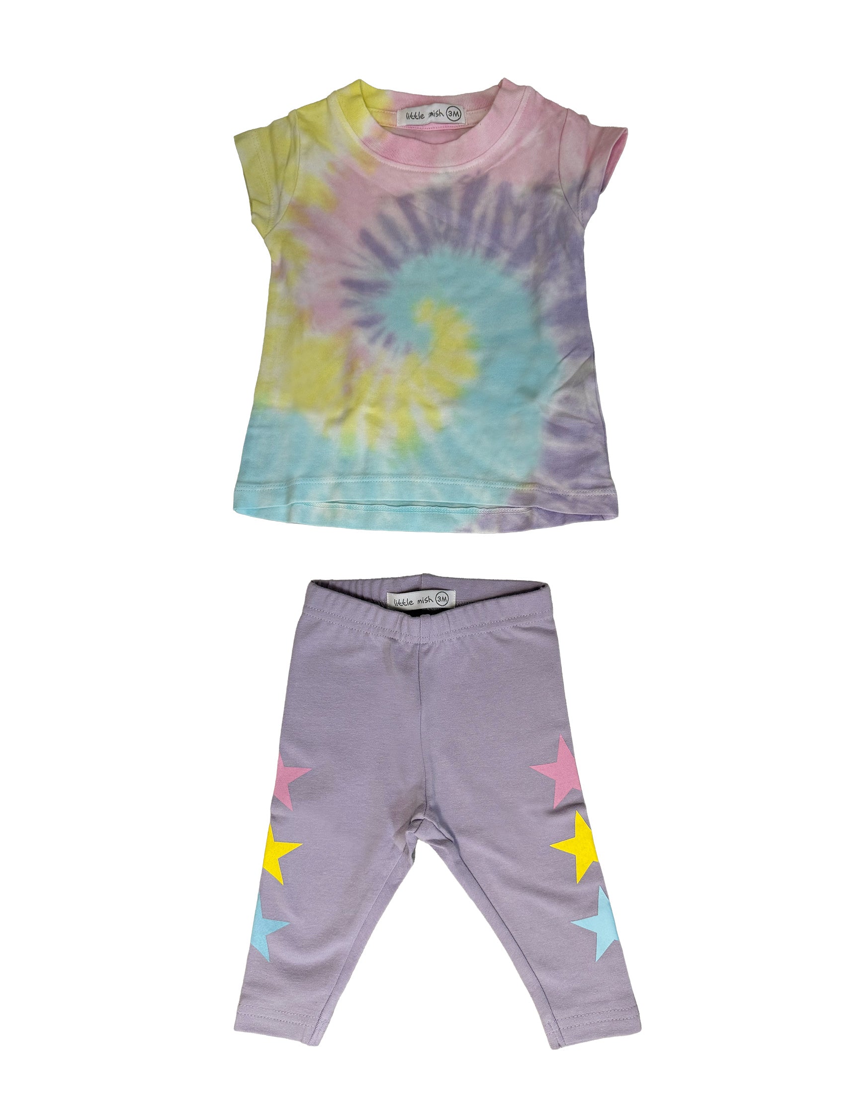 Baby Steps Tie Dye Star Set