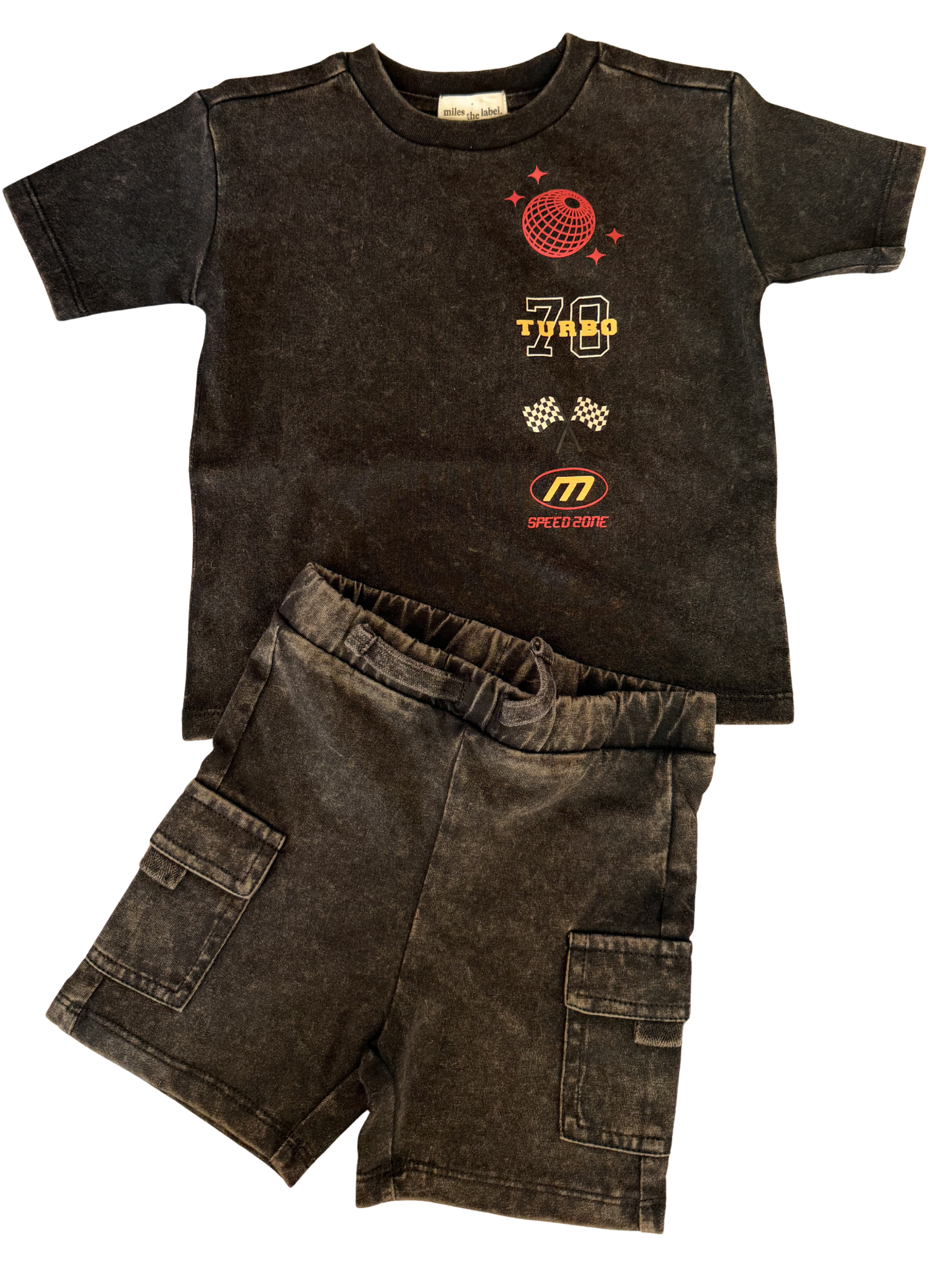 Miles The Label Turbo Short Set