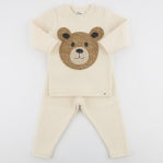 Oh Baby Teddy Bear Face Appliqué Set