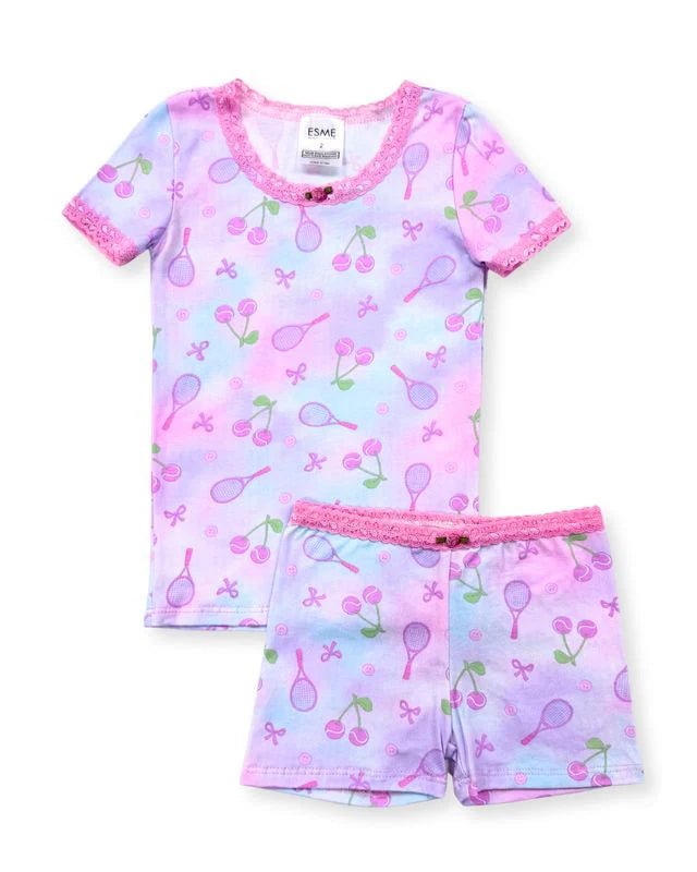 ESME Cherry Tennis PJ Set